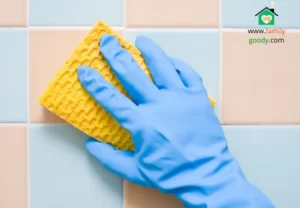 How to clean matte porcelain tiles