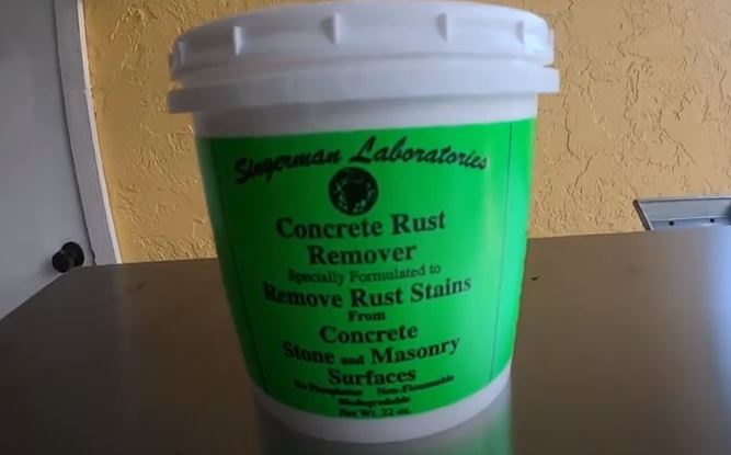 Singerman Laboratories Rust Remover For Concrete